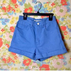 American Apparel High Waisted Shorts